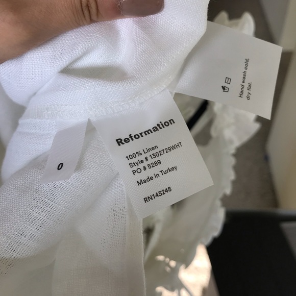 💙SOLD💙 Reformation Klara Dress (White) - Picture 8 of 8